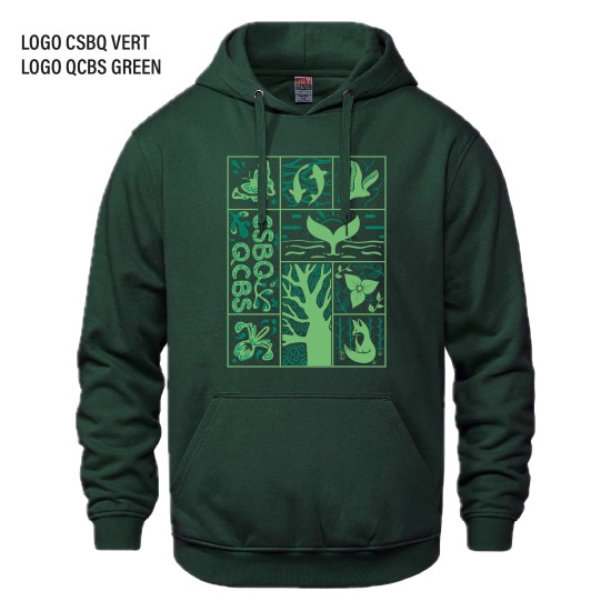 Hoodie Green Forest